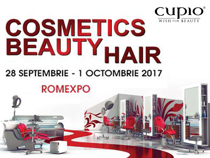 Cupio la târgul Romexpo „Cosmetics Beauty Hair”, București