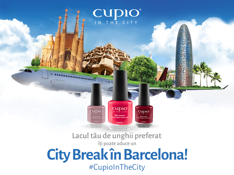 Cupio in The City te trimite în City Break la Barcelona!