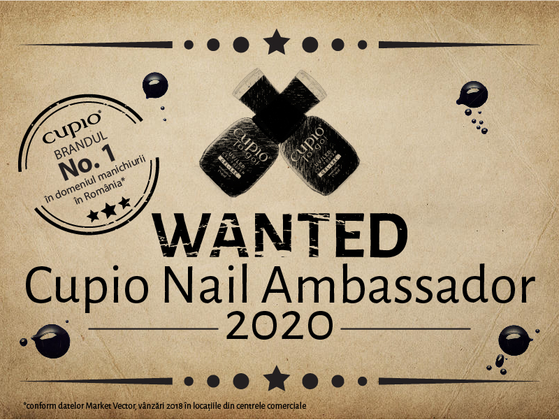Cupio își caută Nail Ambassador 2020. Intră în competiție!