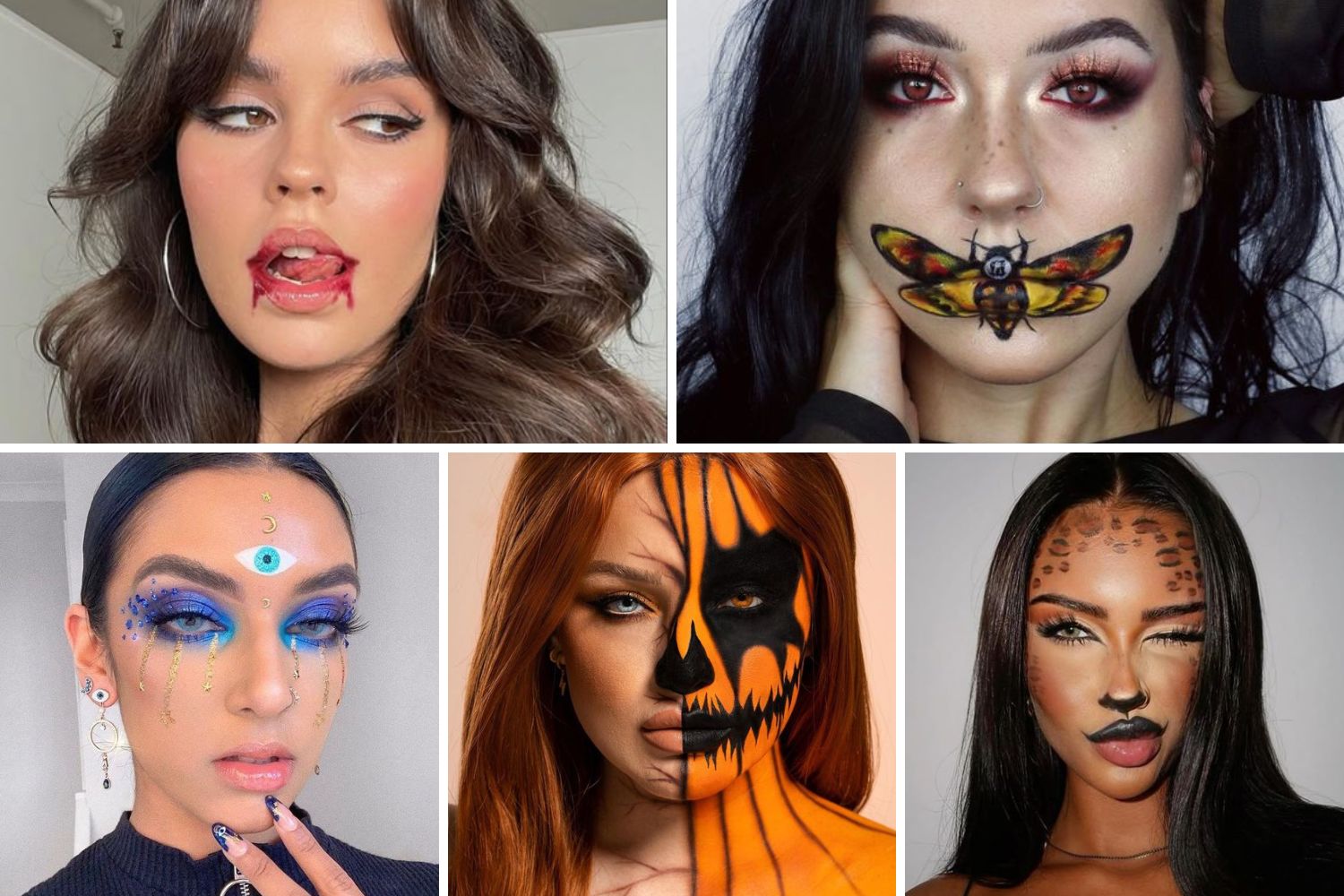 Cele mai spectaculoase idei pentru machiajul de Halloween