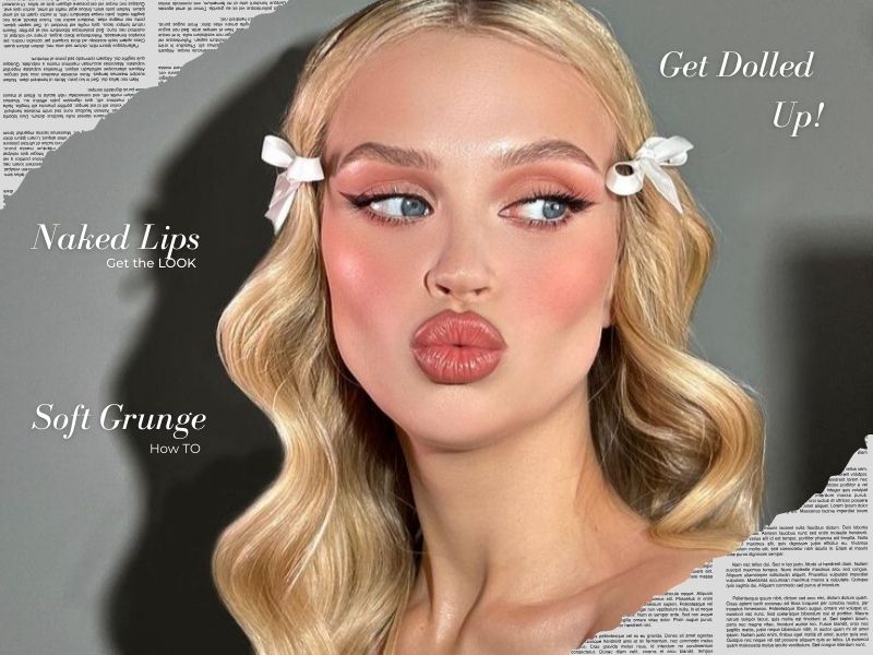 Tendințe în make-up de primăvară: Strălucire naturală, look de păpușă și Soft Grunge