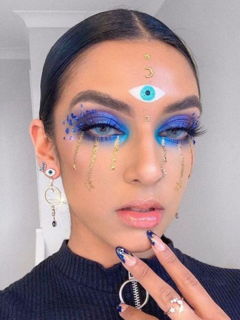 machiaj vrajitoare halloween