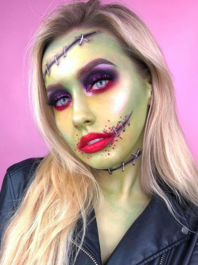 make-up zombie
