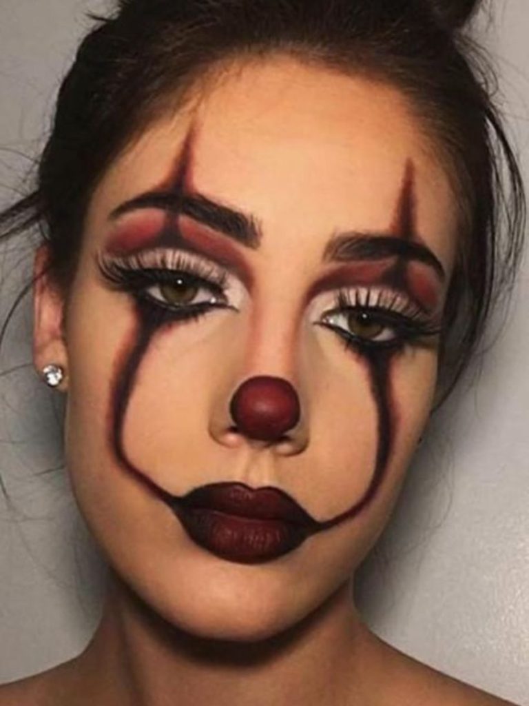 machiaj simplu halloween