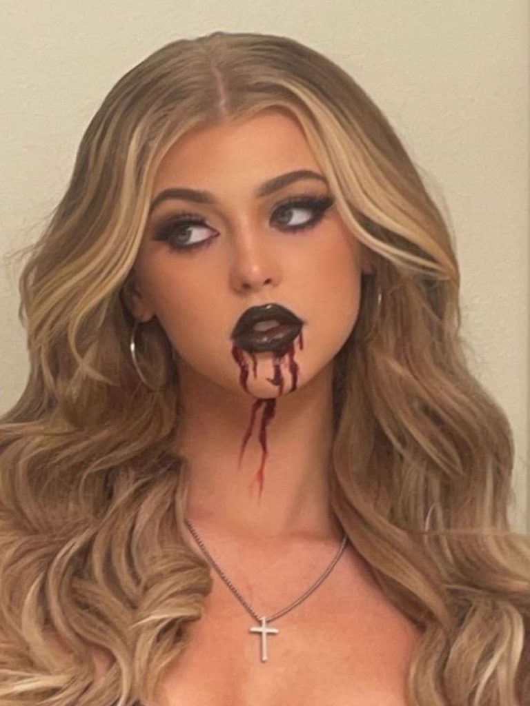 machiaj halloween glam