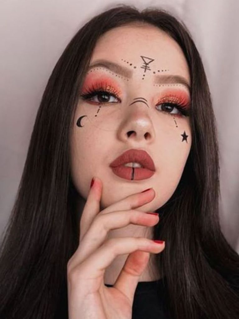 machiaj simplu vrajitoare