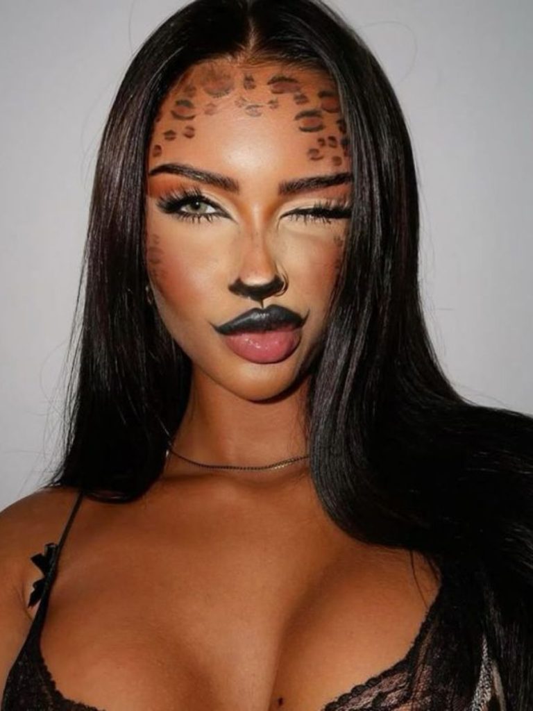 machiaj animal print