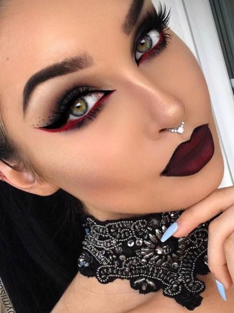 machiaj vampir glam