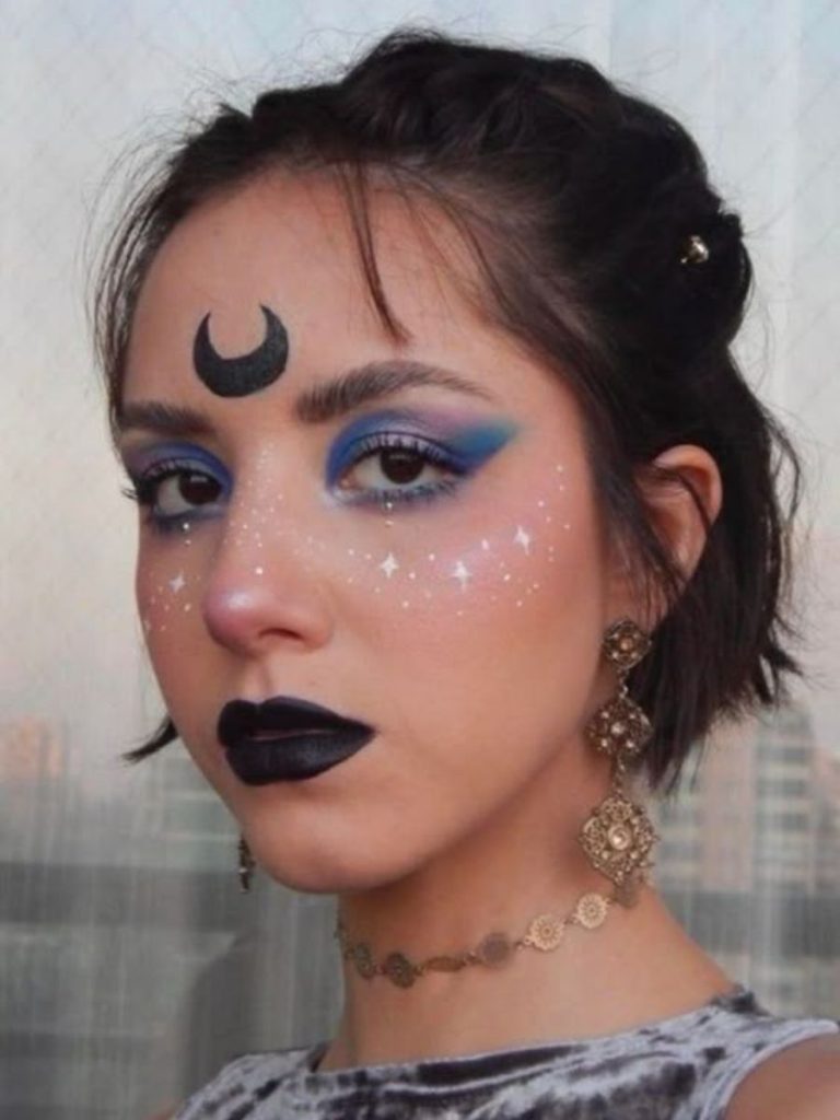 machiaj halloween simplu